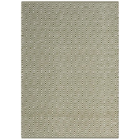 Safavieh Montauk Rectangle Hand Woven Rug Ivory & Green - 8 x 10 ft. MTK515H-8